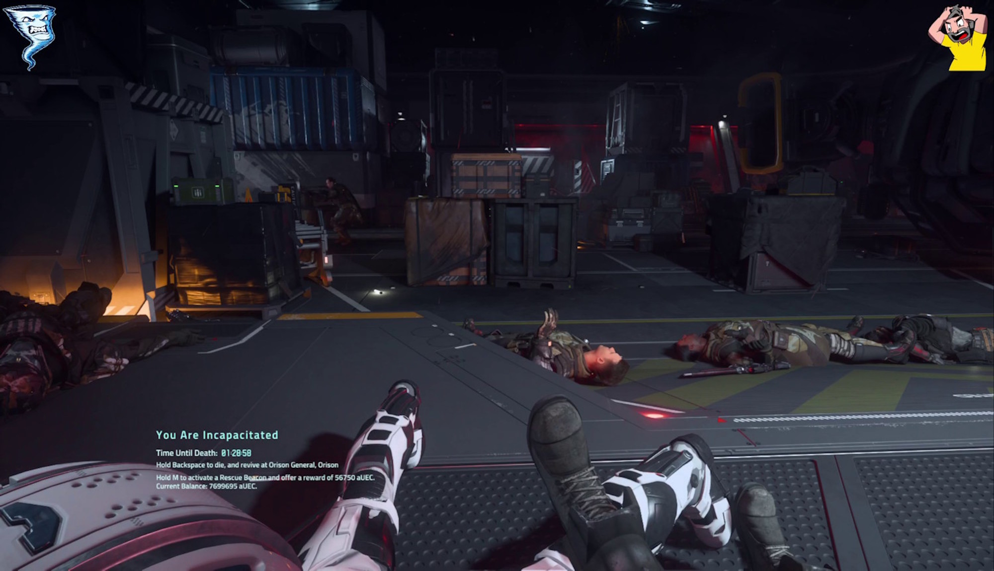 Star Citizen | bodies everwhere