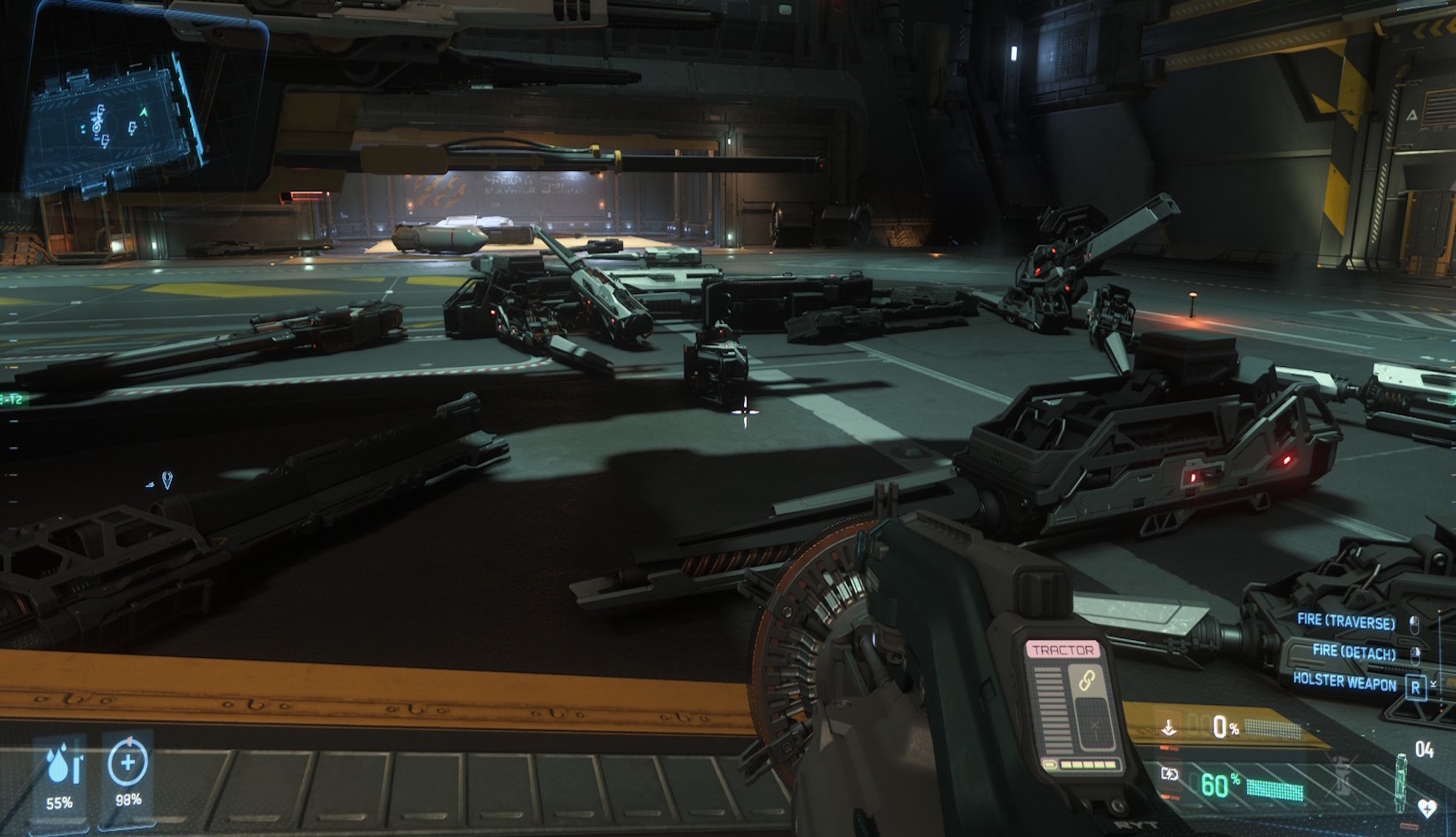 Star Citizen | unloading the Drake Ironclad